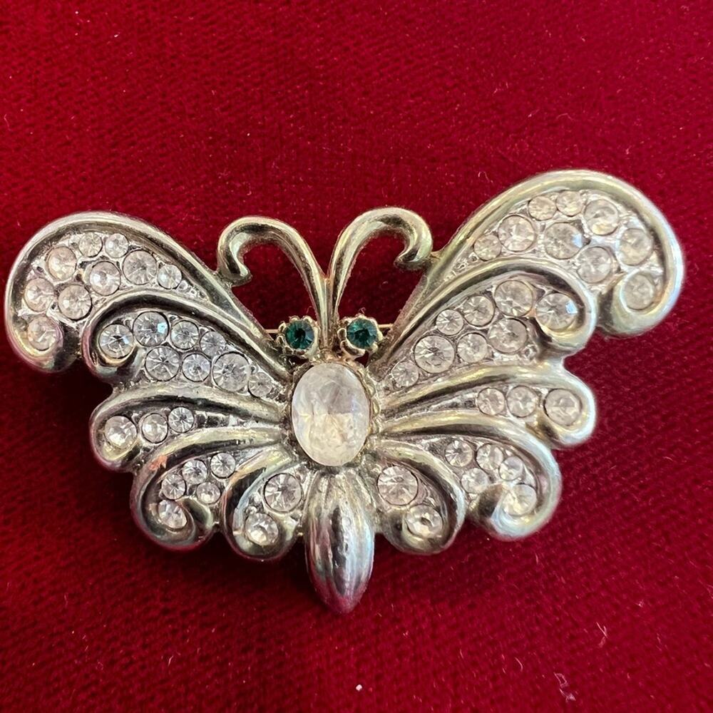 Vintage butterfly brooch
